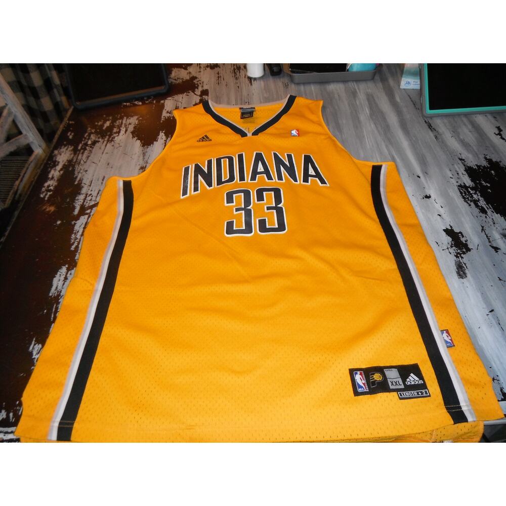 Danny Granger Pacers Adidas Throwback Jersey 2XL